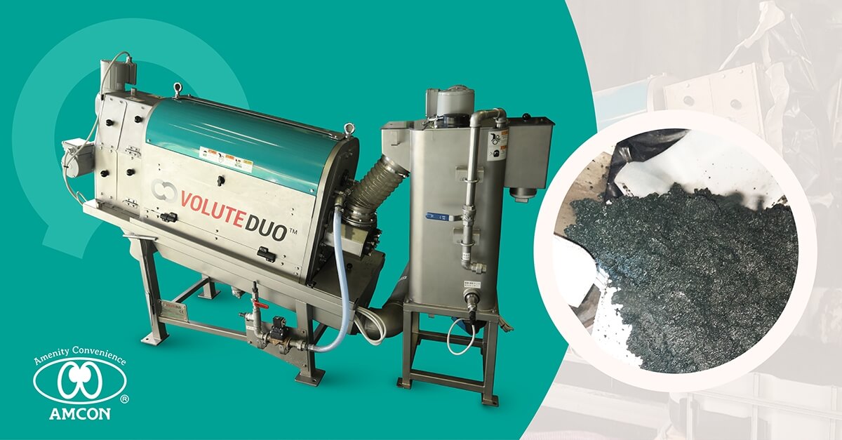 The VOLUTE DUO™ is an effective solution for the dewatering of chemically precipitated sludge produced in leather manufacturing